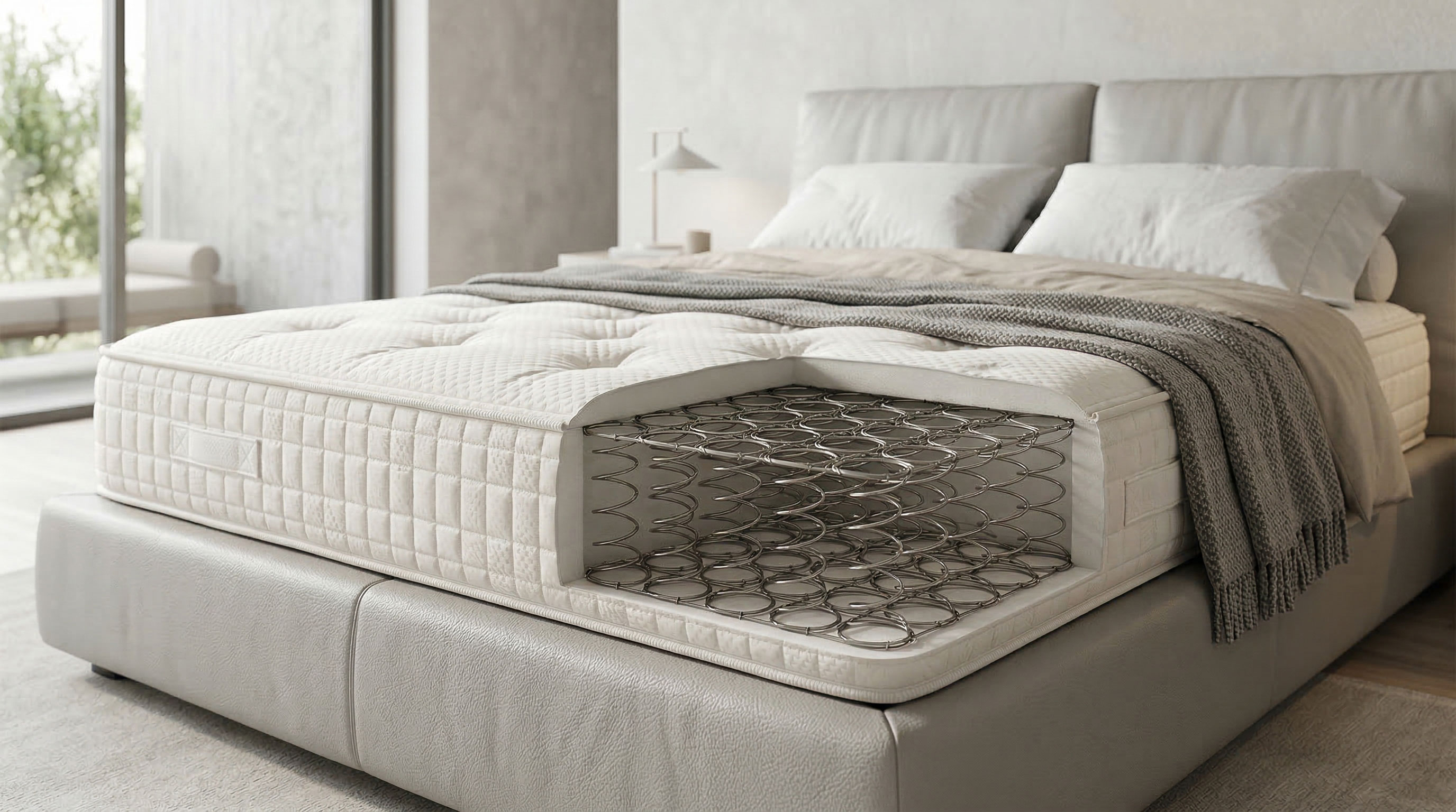 彈簧床結構解析示意圖